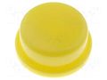 Button; round; yellow; Ø13mm NINIGI TACT-2BRYL