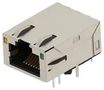 RJ45 CONN, R/A JACK, 1PORT, 8P8C, TH 2489102-2