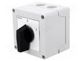 Switch: cam switch; Stabl.pos: 2; 20A; 0-1; in housing; Poles: 3 LOVATO ELECTRIC GX2010P