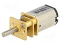 Motor: DC; with gearbox; HPCB 12V; 12VDC; 750mA; Shaft: D spring POLOLU POLOLU-3036