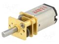 Motor: DC; with gearbox; HPCB 12V; 12VDC; 750mA; Shaft: D spring POLOLU POLOLU-3050