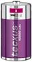 Rechargeable D (Mono)/HR20 Rechargeable - 10000 mAh, 10 pcs. in box, pink-silver - Nickel-metal hydride battery (NiMH), 1.2 V 45838