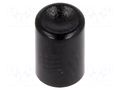 Button; round; black MENTOR 1446.0203