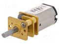 Motor: DC; with gearbox; HPCB 12V; 12VDC; 750mA; Shaft: D spring POLOLU POLOLU-3037
