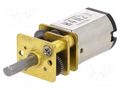 Motor: DC; with gearbox; HPCB 12V; 12VDC; 750mA; Shaft: D spring POLOLU POLOLU-3043