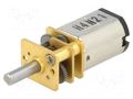Motor: DC; with gearbox; HPCB 12V; 12VDC; 750mA; Shaft: D spring POLOLU POLOLU-3044
