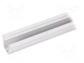 Profiles for LED modules; white; L: 2m; DEEP10; aluminium TOPMET TOP-DEEP10/WH-2M