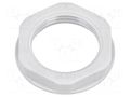 Nut; PG11; polyamide; 24mm; grey BM GROUP BM4811