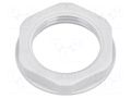 Nut; PG11; polyamide; 24mm; grey BM GROUP BM4811