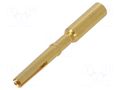 Contact; female; gold-plated; 1.5mm2; crimped; for cable HARTING 21011009933