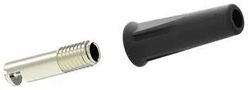 TEST JACK, 36A, SOLDER, BLACK 76-1694