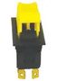 SWITCH, ROCKER, DPDT, 12A, AMBER SF4MLLFAXXAXXXX