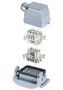 KIT, HOOD, BASE, MALE & FEMALE INSERT, 10 POSITION, SCREW 99.701.0000.6