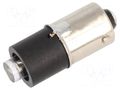 LED lamp; white cold; BA9S; 230VAC; No.of diodes: 1; 5mm; -30÷85°C MARL 215-997-76-38