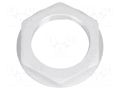 Nut; M25; polyamide; 32mm; grey; Pitch: 1.5 BM GROUP BM4825