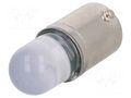 LED lamp; blue; BA9S; 230VAC POLAM-ELTA LB-BA9S-230AC