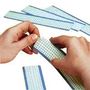 WIRE MARKER CARD, 6.4MM W, B, BLK/WHT, PK5 PCM-B