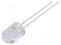 CRLED; blue; 8mm; 5800mcd; 30°; Front: convex; 5.5÷20VDC OPTOSUPPLY OSB5SA8B31B-CR