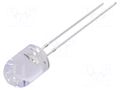 CRLED; blue; 8mm; 5800mcd; 30°; Front: convex; 5.5÷20VDC OPTOSUPPLY OSB5SA8B31B-CR
