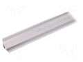 Profiles for LED modules; natural; L: 2m; CABI12; aluminium TOPMET TOP-CABI12-2M