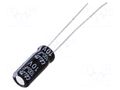 Capacitor: electrolytic; THT; 100uF; 10VDC; Ø5x11mm; Pitch: 2mm Elite PF1A101MNN0511U