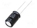 Capacitor: electrolytic; THT; 220uF; 50VDC; Ø10x16mm; Pitch: 5mm Elite PF1H221MNN1016
