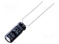 Capacitor: electrolytic; THT; 4.7uF; 100VDC; Ø5x11mm; Pitch: 5mm Elite PF2A4R7MPN0511U