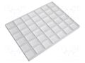 Insert; Kit: insert with 42 compartments LICEFA TE42-4