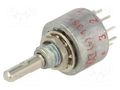 Switch: rotary; Pos: 5; 0.25A/125VAC; 0.25A/28VDC; Poles number: 1 C&K MA05L1NCQD