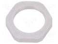 Nut; PG11; polyamide; Thk: 5mm; Spanner: 24mm; grey; Thread: PG HUMMEL HUMMEL-1262110011