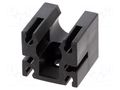 Bracket; polyamide; SH-system; Application: for braids; black HELUKABEL HELU-99270