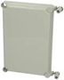 HINGED COVER, LIGHT GREY, 30X190X280MM EKJ 30-G-2FSH