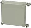 HINGED COVER, LIGHT GREY, 30X190X190MM EKH 30-G-2FSH