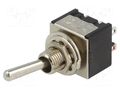 Switch: toggle; Pos: 2; DPDT; ON-(ON); 3A/250VAC; -25÷85°C; 20mΩ NINIGI TSM212A1