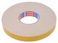 Tape: fixing; W: 25mm; L: 25m; Thk: 1.1mm; double-sided; acrylic; 200% TESA TESA-4957-25-25M