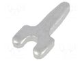 Tip: solder lug; THT; brass; tinned KEYSTONE KEYS4950