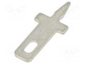 Tip: solder lug; THT; brass; tinned KEYSTONE KEYS1250
