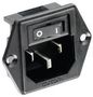 POWER ENTRY MODULE, MALE, 15A 15CUE1