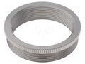 Reduction of threads for glands; Int.thread: PG36; brass LAPP MR-PG42/36