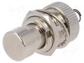 Driving lever; Illumin: none; Pushbutton: round,prominent; 12.2mm CLIFF FC7125