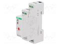 Relay: installation; bistable,impulse,inrush; SPDT; 16A; -25÷50°C F&F BIS-413I