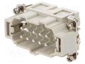 Connector: HDC; contact insert; male; GWconnect; PIN: 10; 16A; 500V MOLEX MX-93601-0230