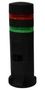 LED SIGNALIGHT TOWER, GRN/RED, 90DB, 24V LD6A-2DZQB-RG