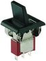 SWITCH, ROCKER, SPDT, 5A, 250V, BLACK A105J61ZQ0004