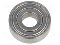 Bearing: single row deep groove ball; Øint: 9mm; Øout: 24mm; W: 7mm SKF SKF609-2Z