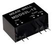 DC-DC CONV, 12V/-12V, 0.084A/-0.084A MDD02M-12N