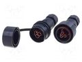 Connector: AC supply; screw terminal; male + female; TEEPLUG® TECHNO THR.405.S3B