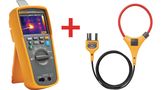 FLUKE-279FC/IFLEX, цифровой мультиметр и тепловизор + токовый пробник True-RMS 1кВ 2,5кА 999,9кГц 50МОм 9999uF, Fluke 4684050 095969794466