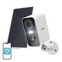 Wireless 3MP WiFi outdoor camera ieGeek ZS-GX3S white with solar panel, ieGeek ZS-GX3S White