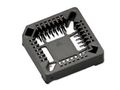 PLCC SOCKET, 28POS, 1.27MM, BLACK, DIP MP015720